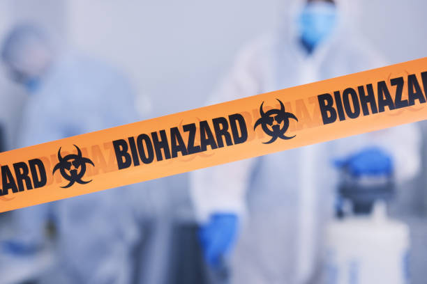 Professional Biohazard Cleanup technician working in Fairfield, CA